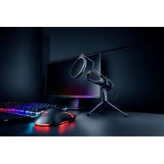 "Trust Gaming GXT 232 Omni-directional Microphone - Premium Sound Quality, Sleek Black Design, Ideal for Streaming & Gaming"